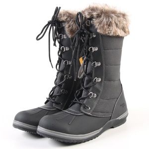 NWOT Blondo Sophia Faux Fur Trim Waterproof Bootie